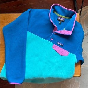 Patagonia synchilla retro snap fleece